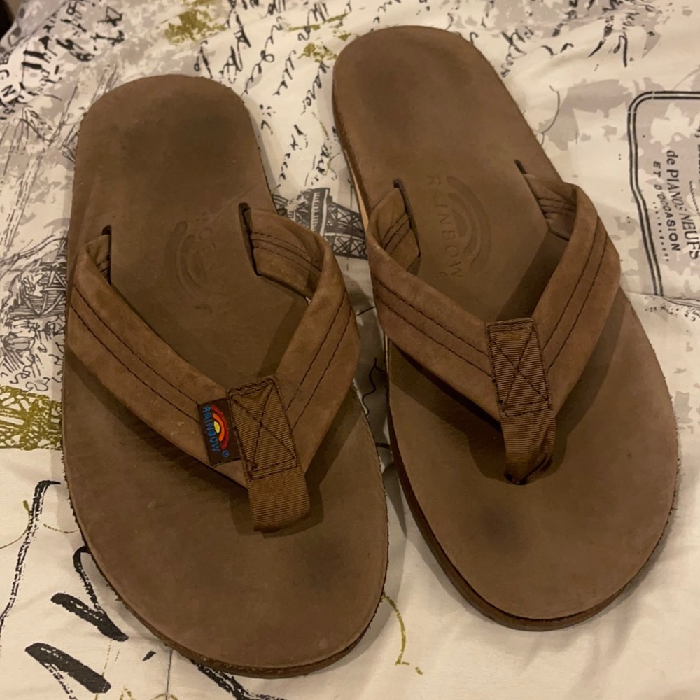 Rainbow sandals